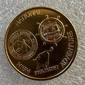 1997 National High Adventure Boy Scouts of America Florida Sea Base Token
